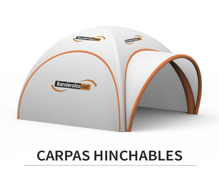 Carpas hinchables Personalizadas